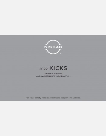 nissan kicks 2022 owners manual